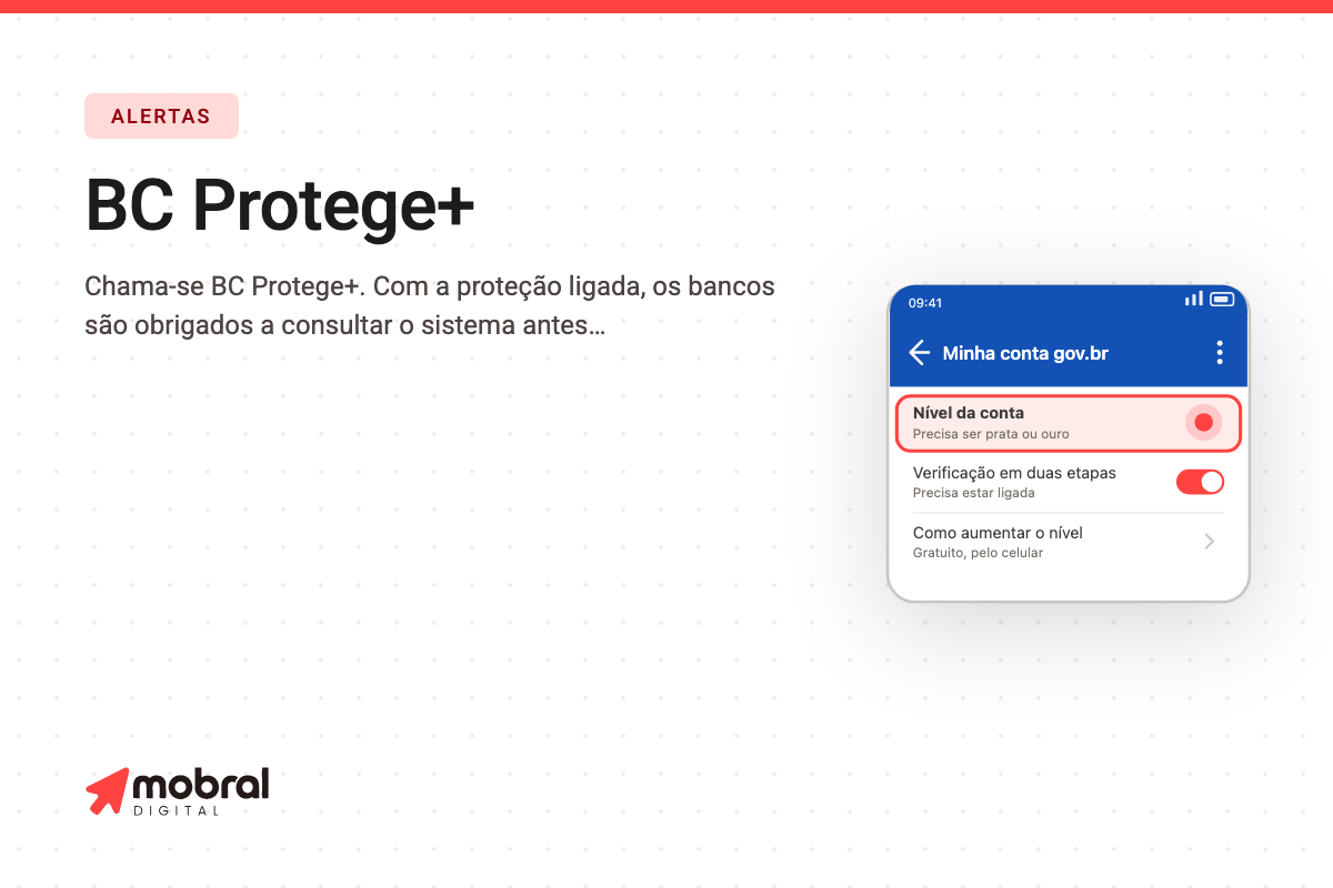 Capa do artigo: O Banco Central criou um serviço gratuito que impede abrirem conta no seu nome — e ele só funciona se você ativar