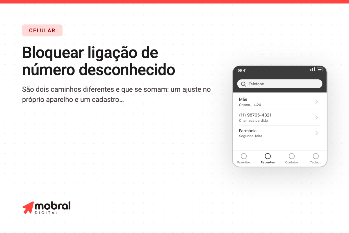 Capa do artigo: O celular não para de tocar com número que você não conhece? Dá para bloquear tudo de uma vez, e ainda cadastrar seu telefone numa lista que barra telemarketing