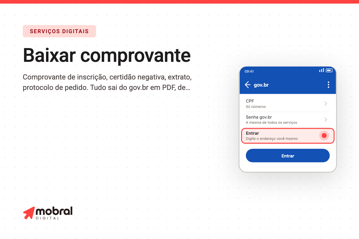 Capa do artigo: Todo serviço do governo entrega um comprovante em PDF — e ele vale como documento, sem cartório e sem taxa
