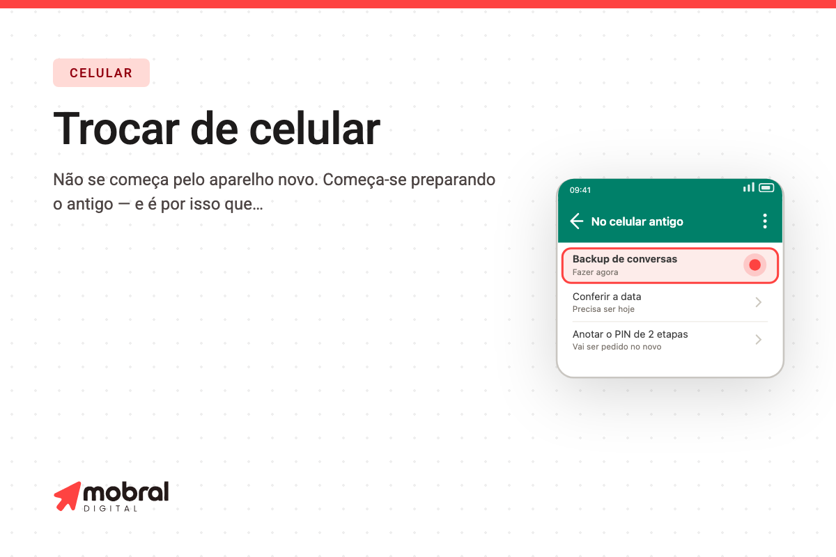 Capa do artigo: Celular novo: a ordem certa da transferência evita perder fotos, conversas e o acesso ao banco